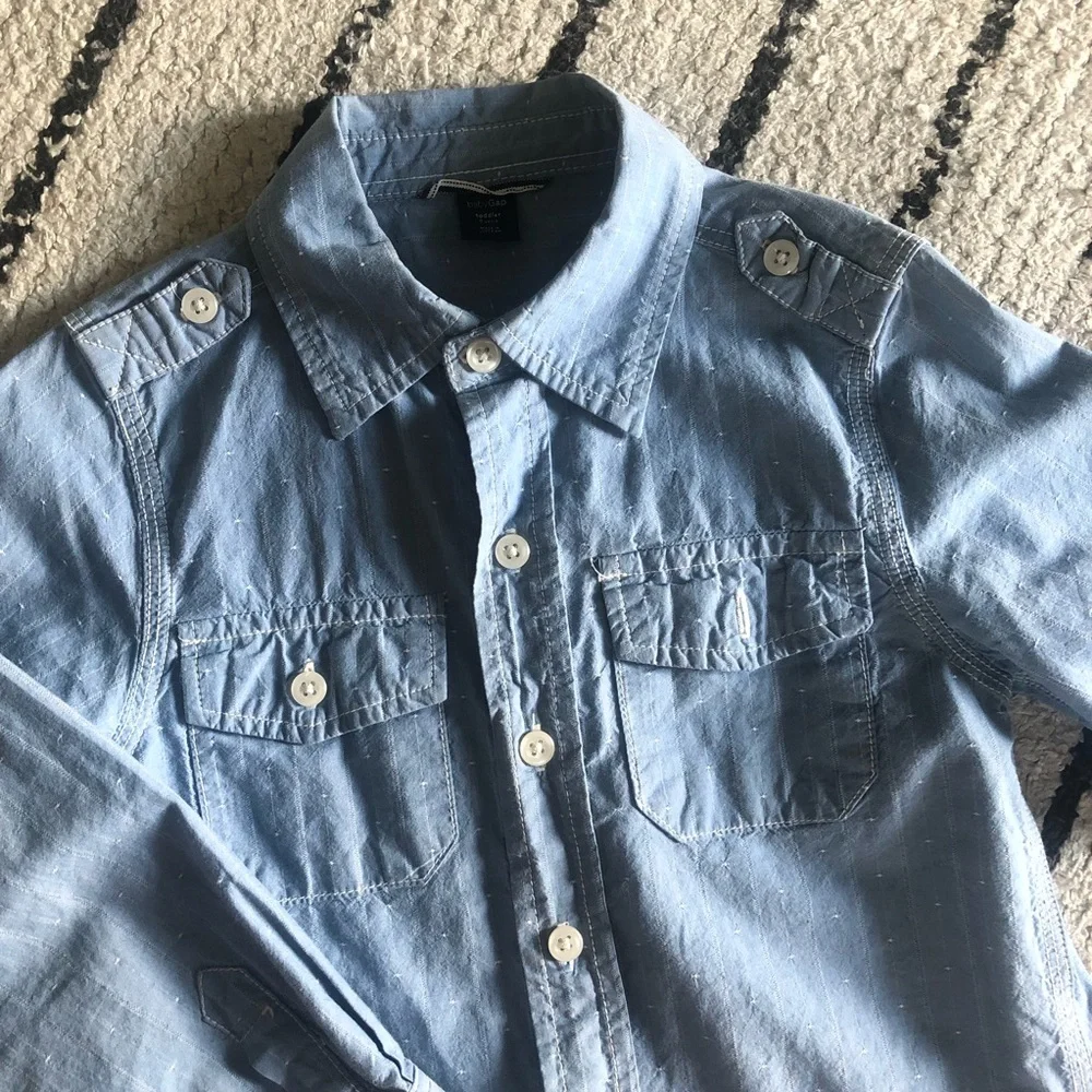 Baby Gap boys button down shirt